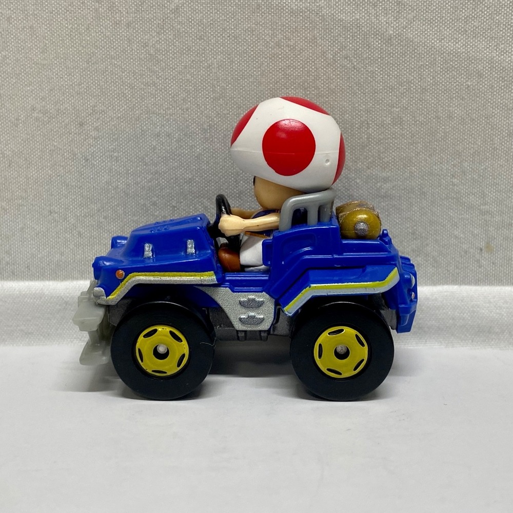 Toad Hot Wheels SUV Cart Die-Cast Car Super Mario Bros. Movie 2022 HW Mattel EUC